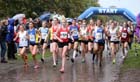 Start of the under-17 women, ERRA Natioanl Athletes Road Relay.